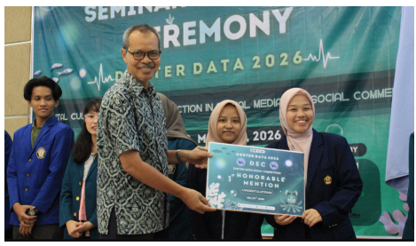 Mahasiswa Statistika Unpad Raih 1st Honorable Mention pada Dokter Data Essay Competition
